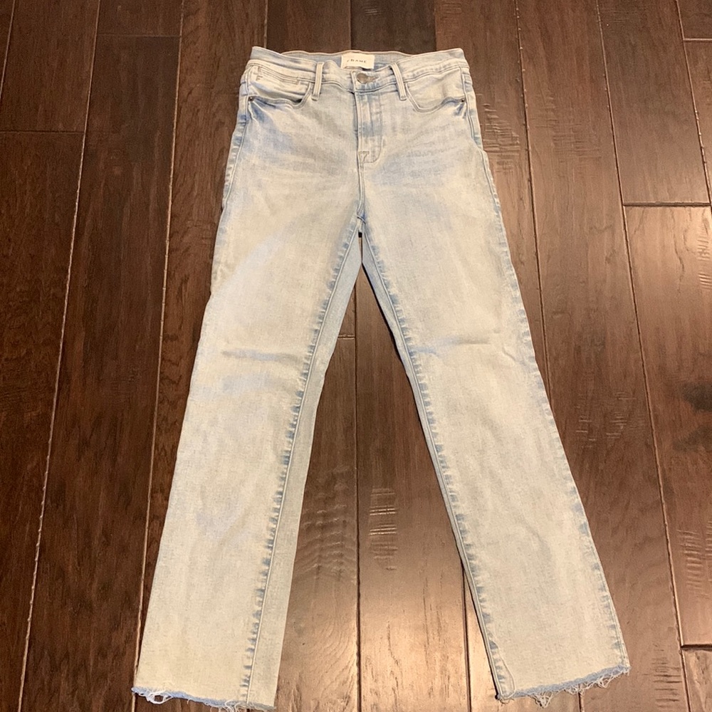 FRAME Denim Le High Straight Jeans